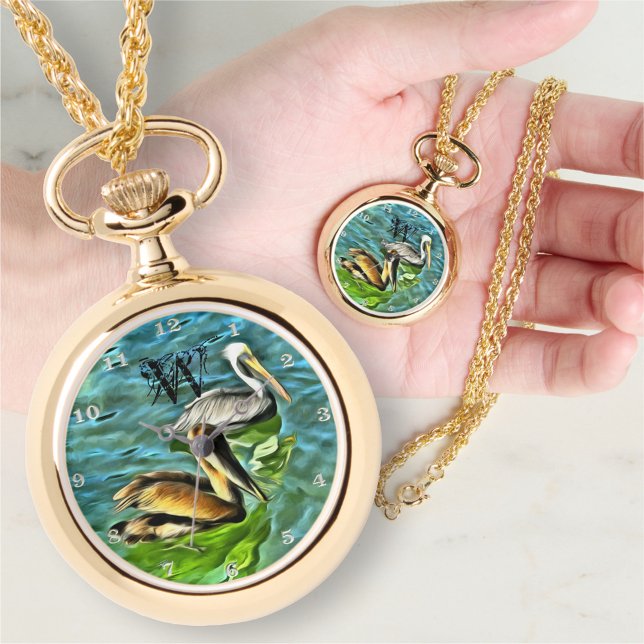 Mismaloya Pelicans 0329 Necklace Watch Armbanduhr (Von Creator hochgeladen)
