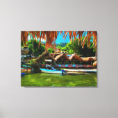 Mismaloya River 0331 Art Leinwanddruck (Vorderseite)