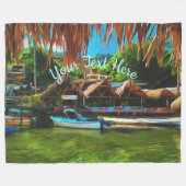 Mismaloya River 0331 Fleecedecke (Vorderseite (Horizontal))