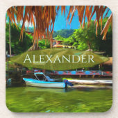 Mismaloya River 0331 Getränkeuntersetzer (Vorderseite)