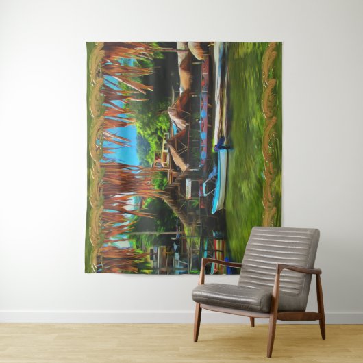 Mismaloya River 0331 Wandteppich (Beispiel)