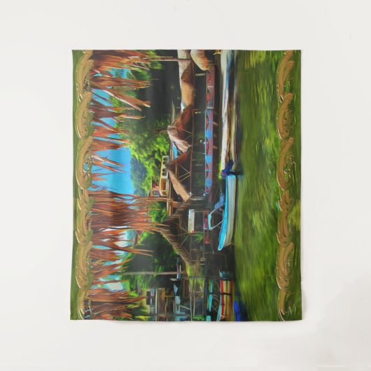 Mismaloya River 0331 Wandteppich (Vorderseite)