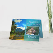 Mismaloya River Birthday Vater 0344 Karte (Vorderseite)