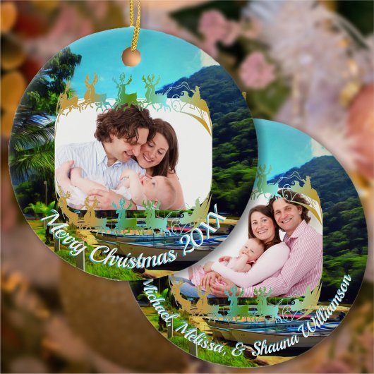 Mismaloya River Christmas 0350 Keramik Ornament