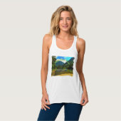 Mismaloya River Fishing Boats 0344 Tank Top (Vorderseite Vollansicht)