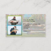 Mismaloya River Hello 0331 Calling Card Visitenkarte (Rückseite)