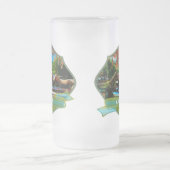 Mismaloya River Wappen 0331 Mattglas Bierglas (Mittel)