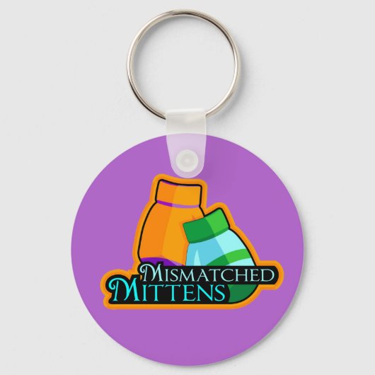 Mismatch Mittens Schlüsselanhänger (Rückseite)