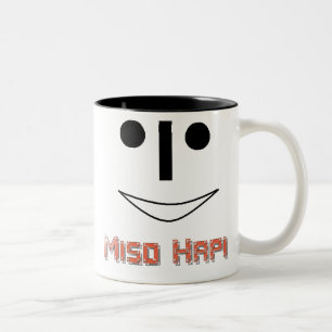 Miso Hapi Kaffeetasse-Tasse Zweifarbige Tasse
