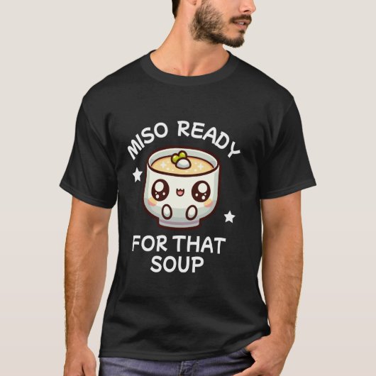 Miso Japanische Suppe T-Shirt (Vorderseite)