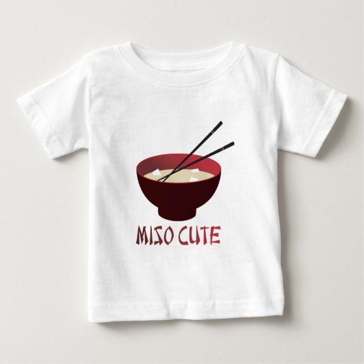 Miso niedlich baby t-shirt (Vorderseite)