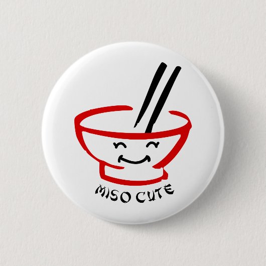 Miso niedlich button (Vorderseite)