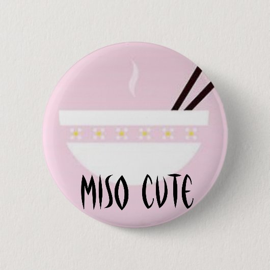 Miso niedlich button (Vorderseite)