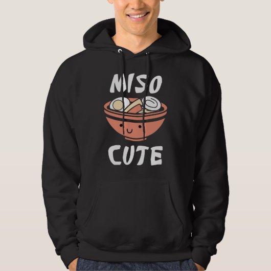 Miso Niedlich Hoodie (Vorderseite)