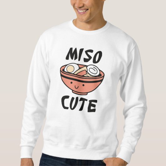 Miso Niedlich Sweatshirt (Vorderseite)