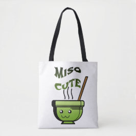Miso Niedlicher Veganer Spaß Tasche