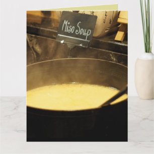 MISO SOUP GLÜCKLICH BIRTHDAY FUNNY ROMANTIC BIG CA KARTE