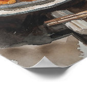 Miso Soup und Tempura Poster (Ecke)