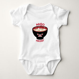 Miso verärgert baby strampler