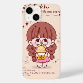 Misoku-chan, Kawaii Case-Mate iPhone Hülle (Rückseite)