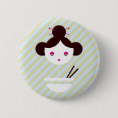 Misomädchen Button (Vorderseite)