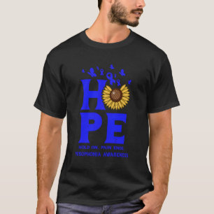 Misophonia Awareness Blue Ribbon Vintag Sonnenblum T-Shirt