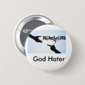 Misotheism Button (Vorne & Hinten)