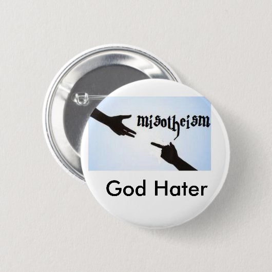 Misotheism Button (Vorne & Hinten)