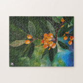 Mispeln im April Frühling Gemälde von Alfred Fox Puzzle (Horizontal)