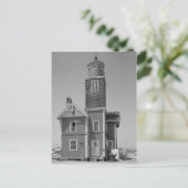 Mispillion Leuchtturm Postkarte (Stehend Vorderseite)