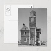 Mispillion Leuchtturm Postkarte (Vorne/Hinten)