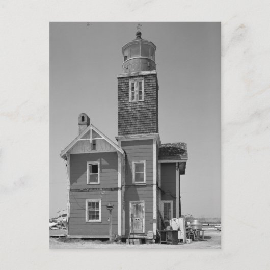 Mispillion Lighthouse Postkarte (Vorderseite)