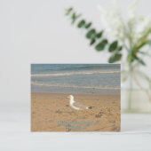 Misquamicut Beach Postkarte (Stehend Vorderseite)