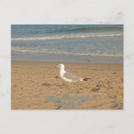 Misquamicut Beach Postkarte (Vorderseite)