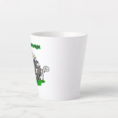 “Misread Me Right” POV sarcasm design Milchtasse (Vorderseite)