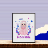 Miss adorable poster