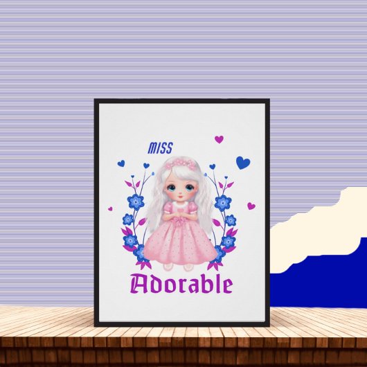 Miss adorable poster