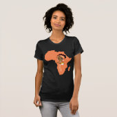 Miss Afrika | Proud Afro Girl | T-Shirt (Vorne ganz)