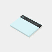 Miss America Aqua Crown & Name Post-it-Notes Post-it Klebezettel (angewinkelt)