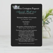 Miss America Aquamarin Crown Awards Ball Programmk (Stehend Vorderseite)