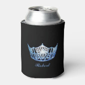 Miss America Art Crown Custom Can Cooler Dosenkühler (Kanne Vorderseite)
