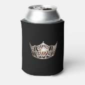 Miss America Art Crown Custom Can Cooler Dosenkühler (Kanne Rückseite)