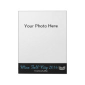 Miss America Art Pageant Foto Autograph Pad Notizblock (Rotiert)