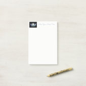 Miss America Baby Blue Crown Post-it-Notes Post-it Klebezettel (Auf Schreibtisch)