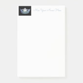 Miss America Baby Blue Crown Post-it-Notes Post-it Klebezettel (Vorderseite)