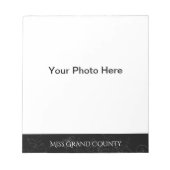 Miss America Blühe Autograph Pad Notizblock (Vorderseite)