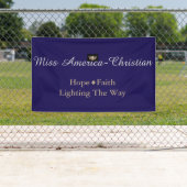 Miss America Christlicher Typ Custom Banner (Insitu)
