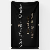 Miss America Christlicher Typ Custom Banner (Vertikal)