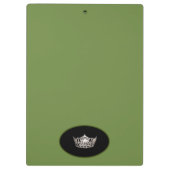 Miss America Crown Clipboard Klemmbrett (Rückseite)