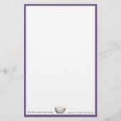 Miss America Crown & Individuelle Name Stationery Briefpapier (Vorderseite)